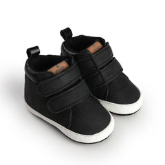 Black Pre Walker Shoes