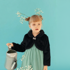 Baby Girl Black Shrug