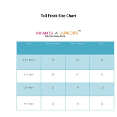 Blue Tail Party Wear Frock