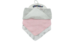 3PK Kitty Bandana Bib