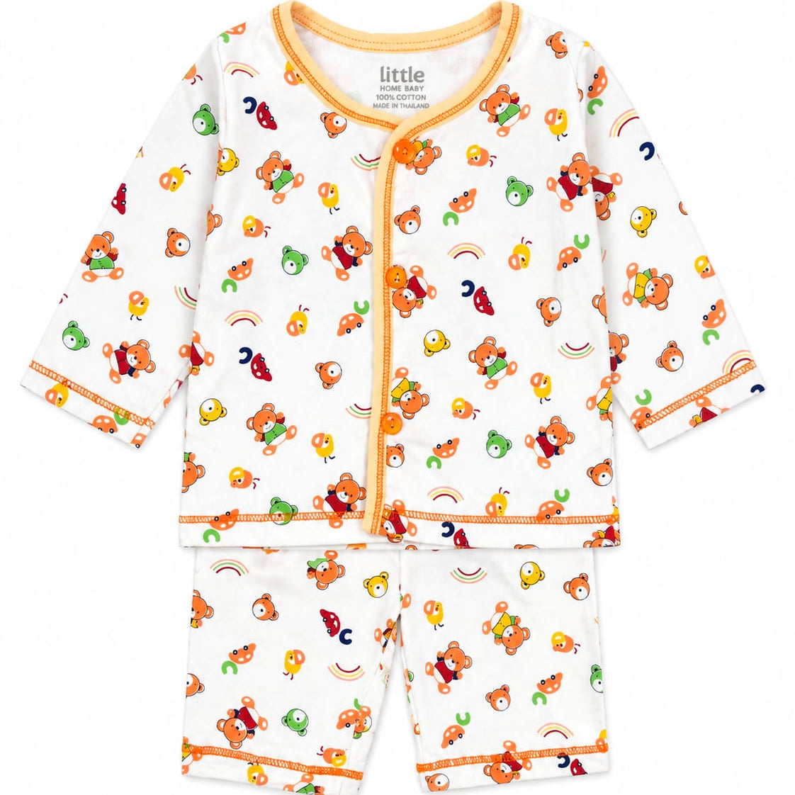 Premium Cotton Newborn Pajama Set – Soft & Breathable Baby Suit
