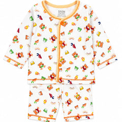 Premium Cotton Newborn Pajama Set – Soft & Breathable Baby Suit