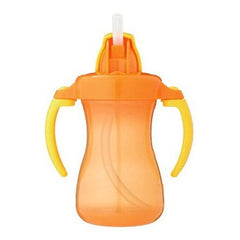 Petite Straw Bottle 150Ml, Orange