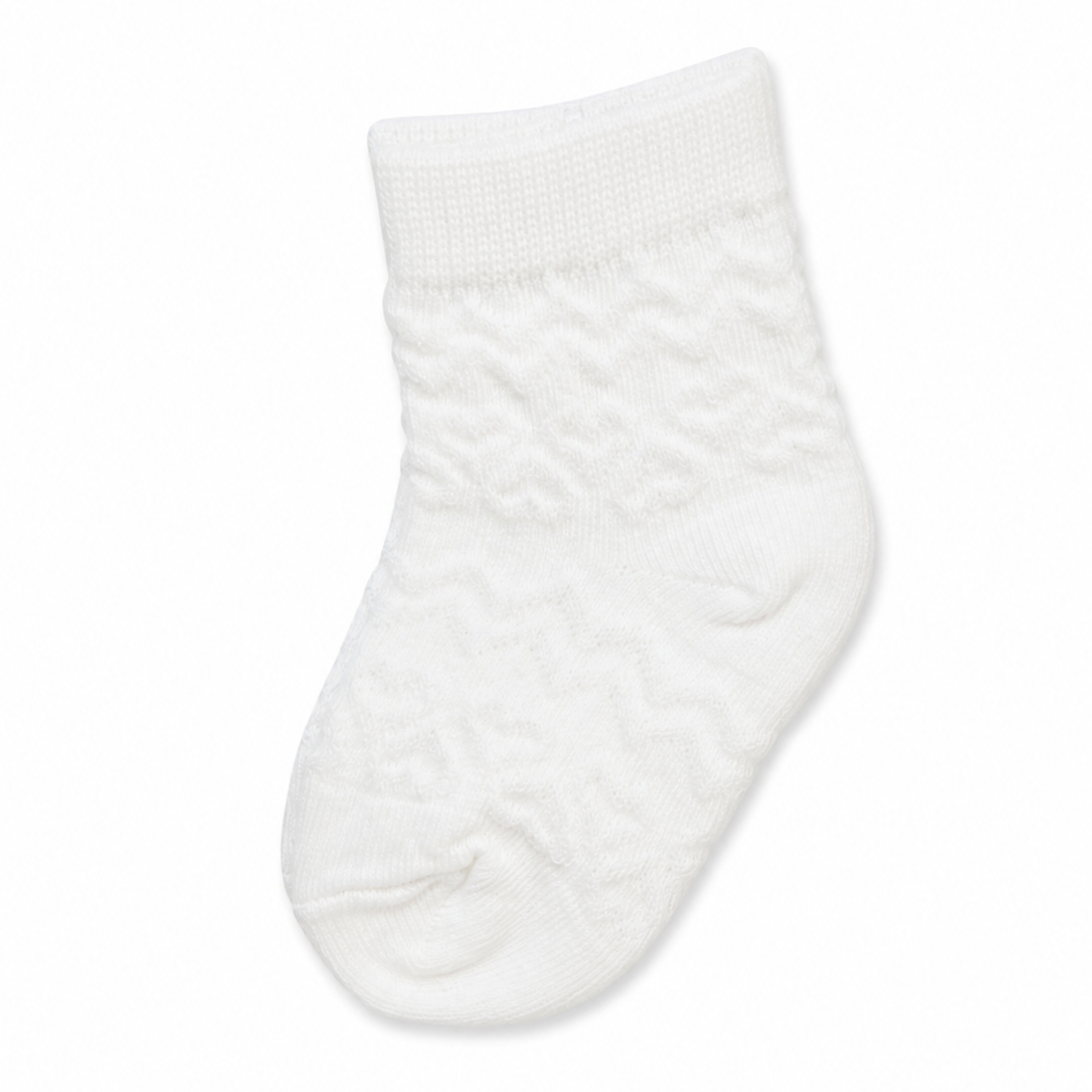 Infants Baby White Socks