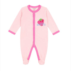 Infants Baby Girl Closed Feet Romper