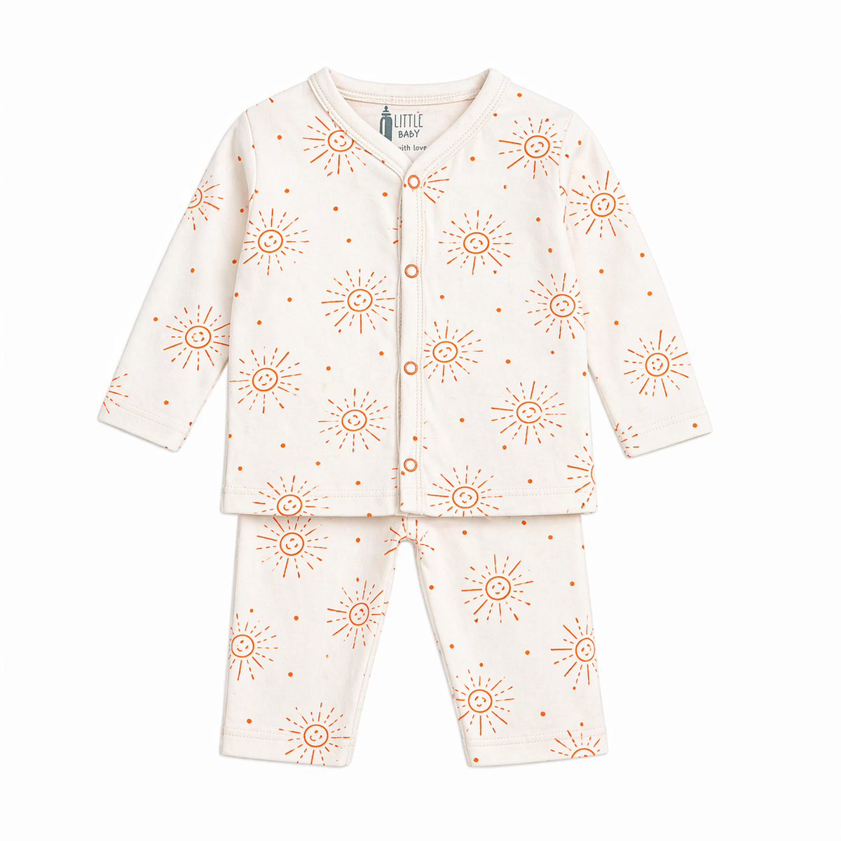 2PC Pink Pyjama Suit