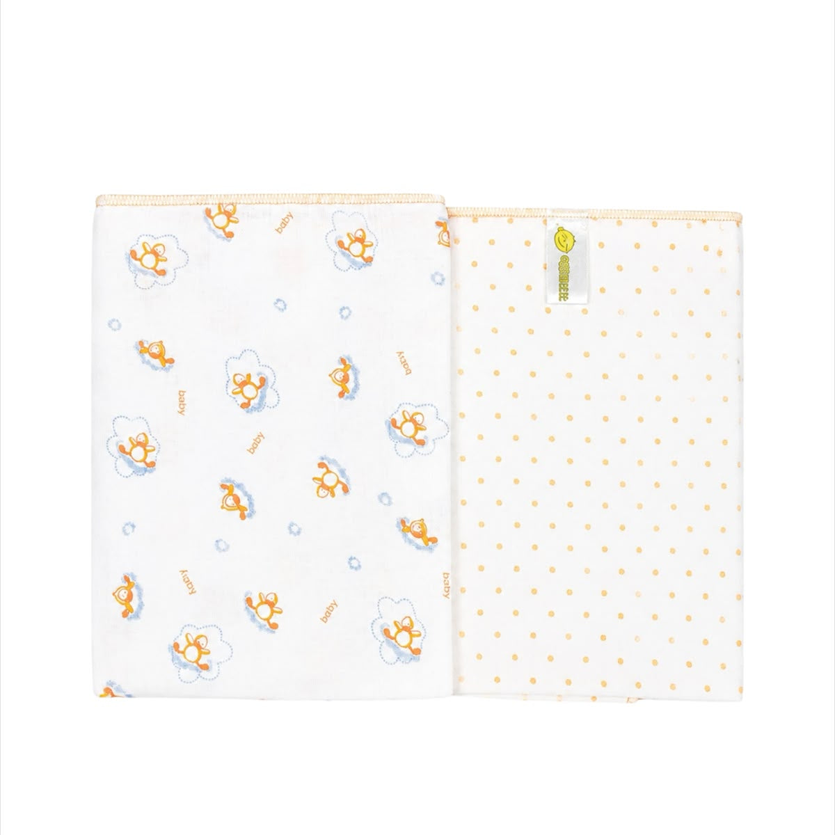 Infants Baby 2PC Muslin Face Cloth