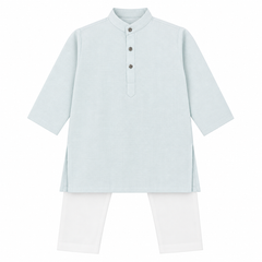 Light Blue Kurta Shalwar Set