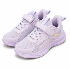 Baby Girl Purple Sports Jogger Shoes with Soft Sole