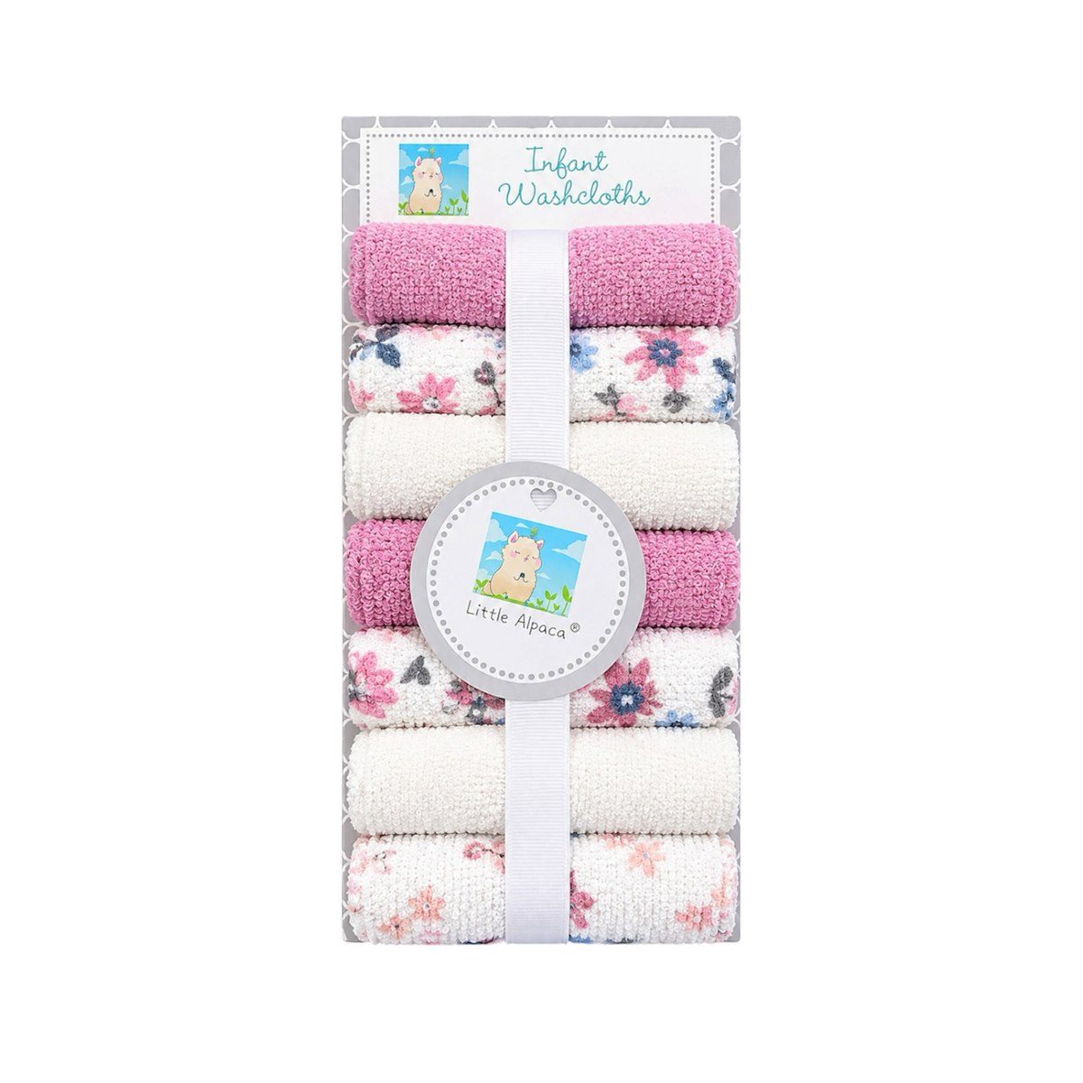 Infant Soft Face Towel Pack of 8