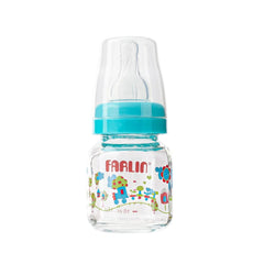 Farlin Glass Feeding Bottle, 2Oz - Blue