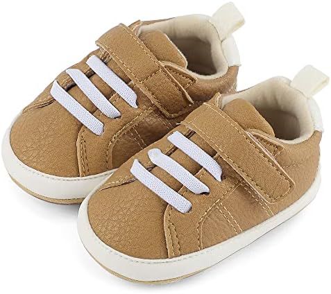 Prewalker Anti-slip Shoes-Brown