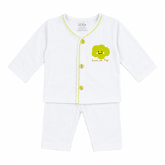 Premium Cotton Newborn Pajama Set – Soft & Breathable Baby Suit