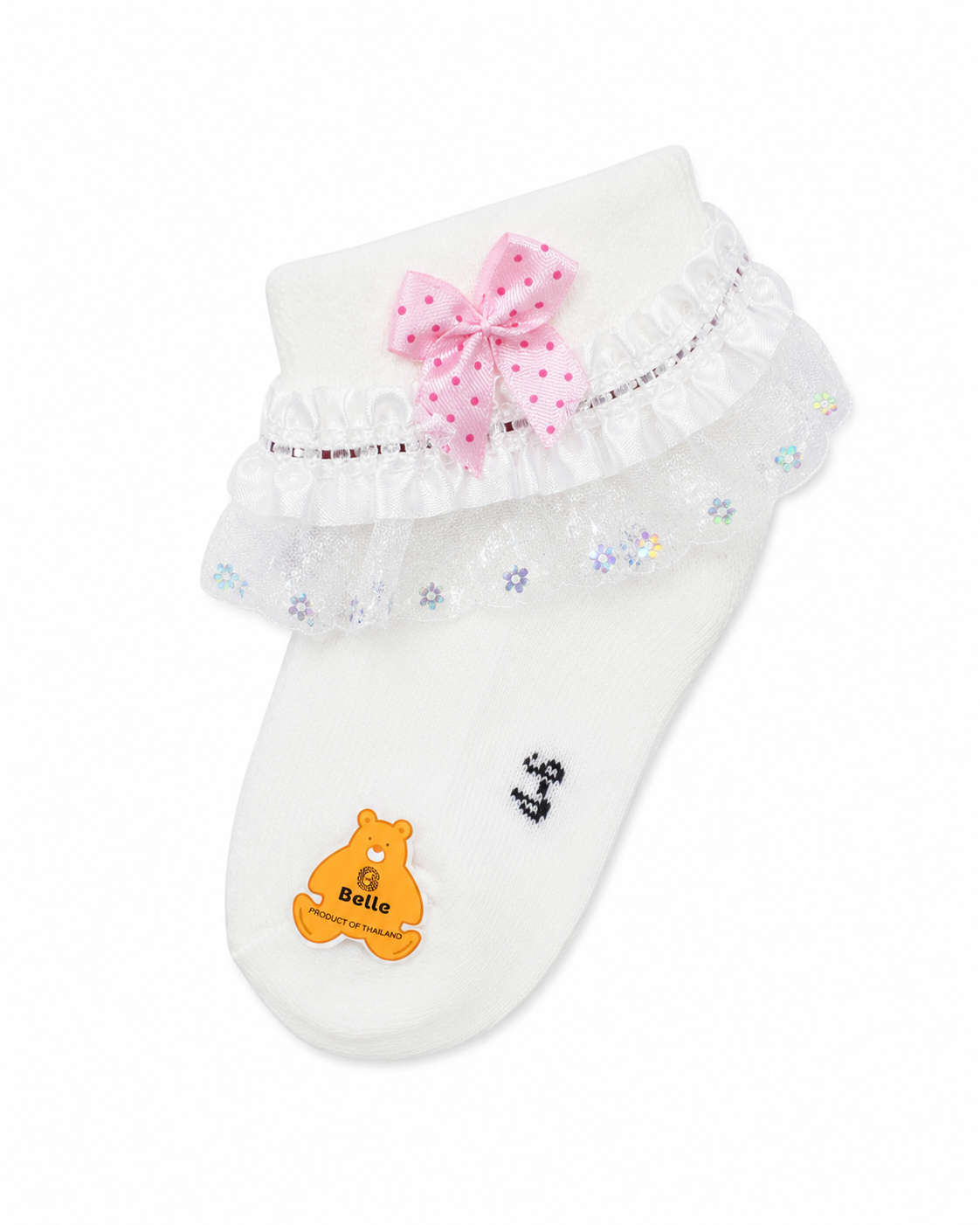 Baby Girl White Socks