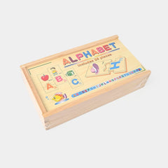 26PC Wooden Alphabet Set