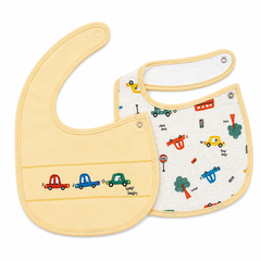 2PC Yellow Bib Set
