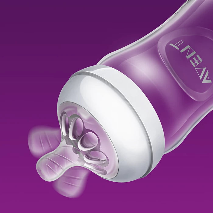 AVENT NATURAL II GLASS BOTTLE 240 ML PK1
