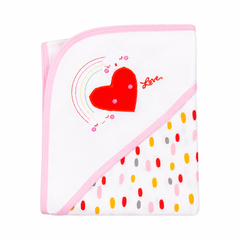 Rainbow Heart Wrapping Sheet