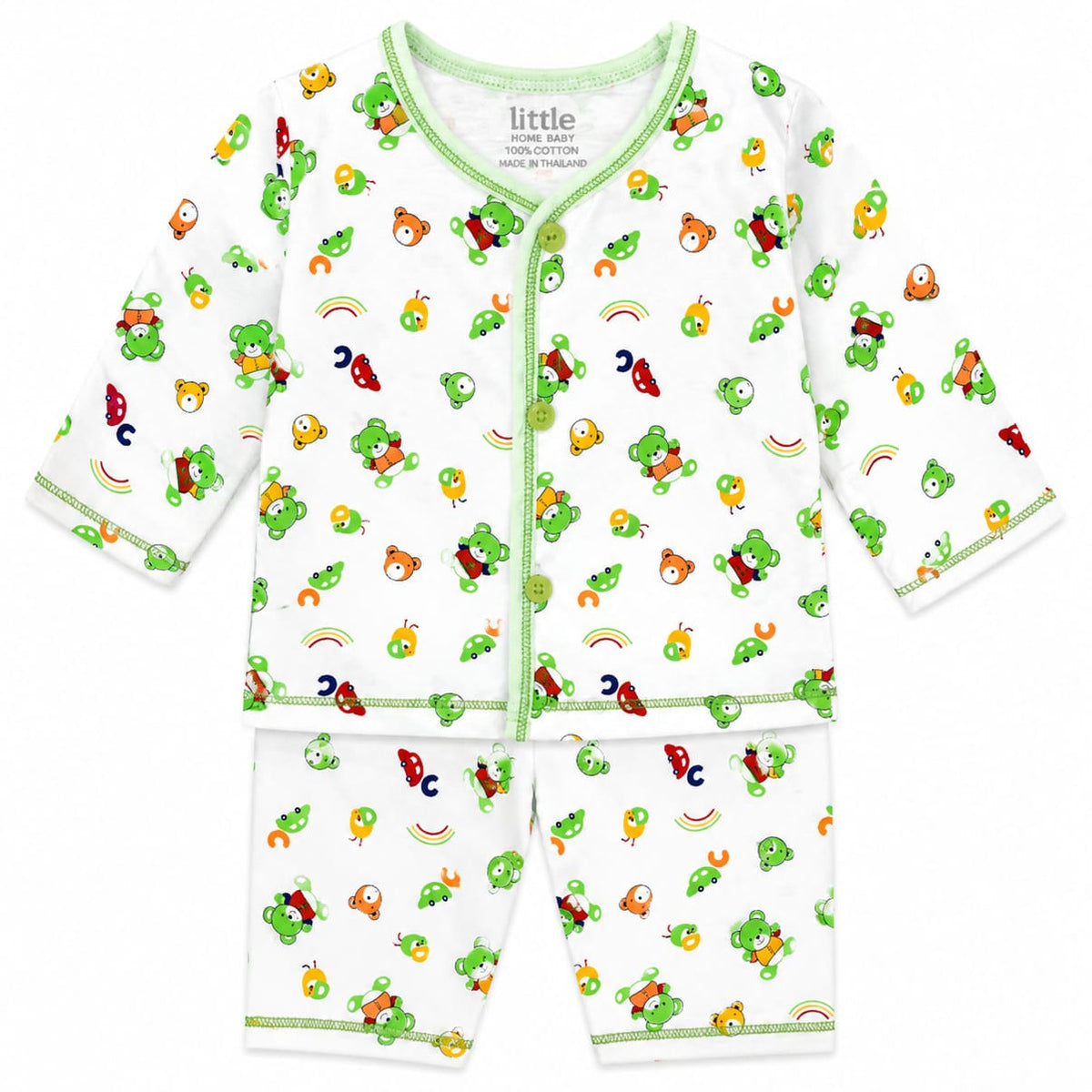 Premium Cotton Newborn Pajama Set – Soft & Breathable Baby Suit