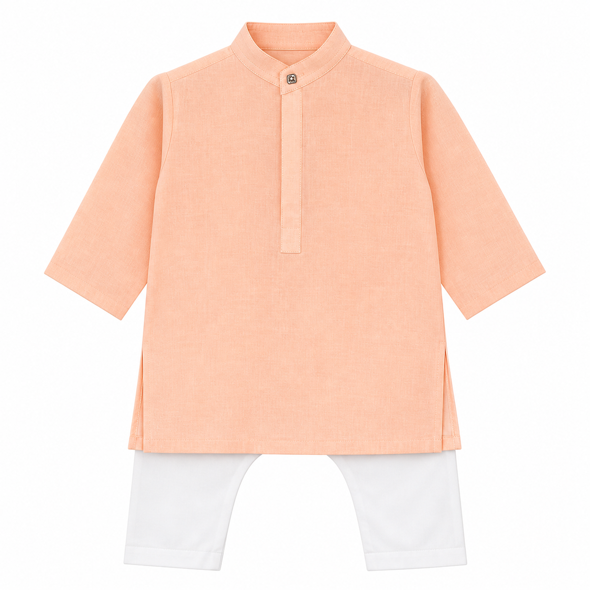 Peach Kurta Shalwar Set