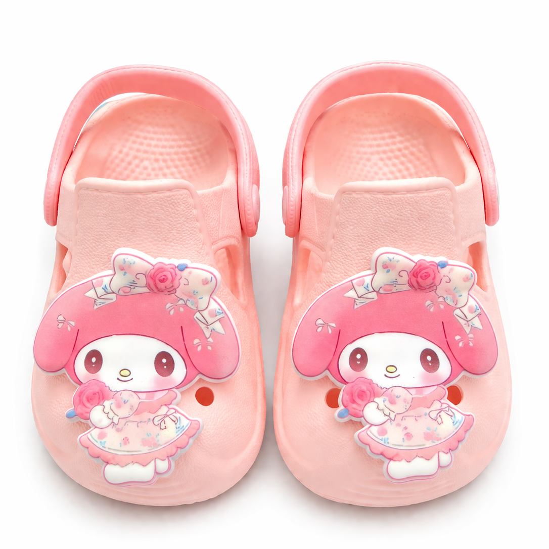 Baby Girl Pink Barbie Clogs