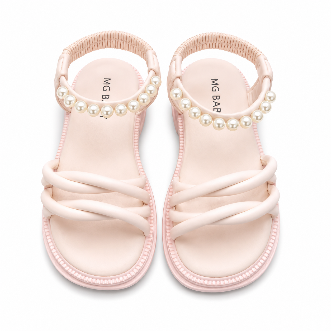 Baby Girl Soft pink Pearl Sandal