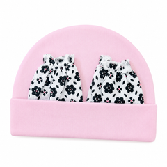 Baby Round Cap & Mittens