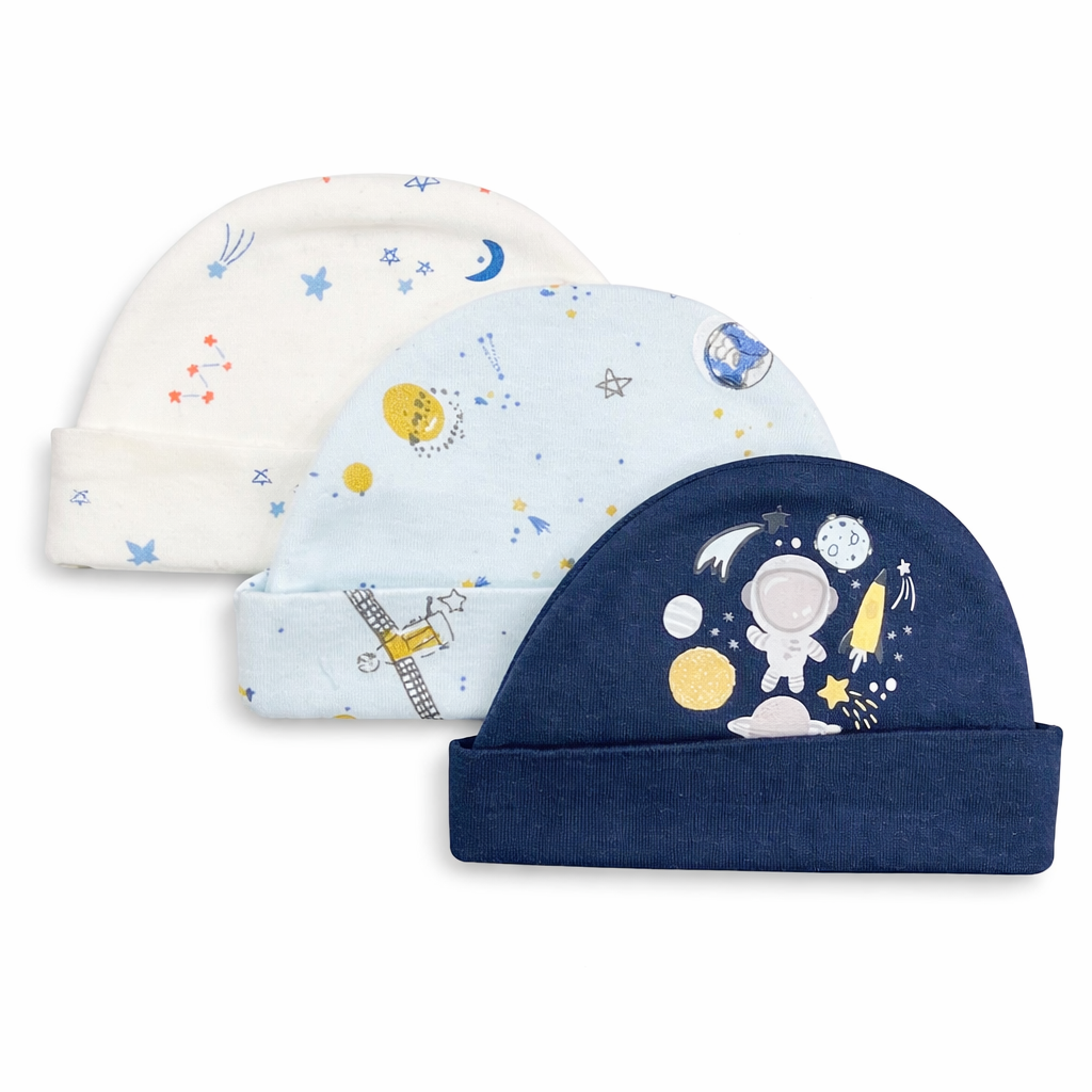 3PK Round Cap Set