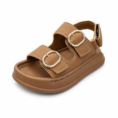 Baby Boy Brown Strap Sandals