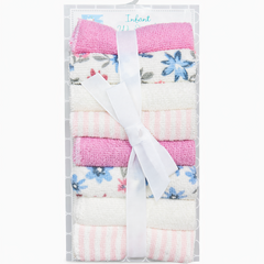 Infant Soft Face Towel Pack of 8