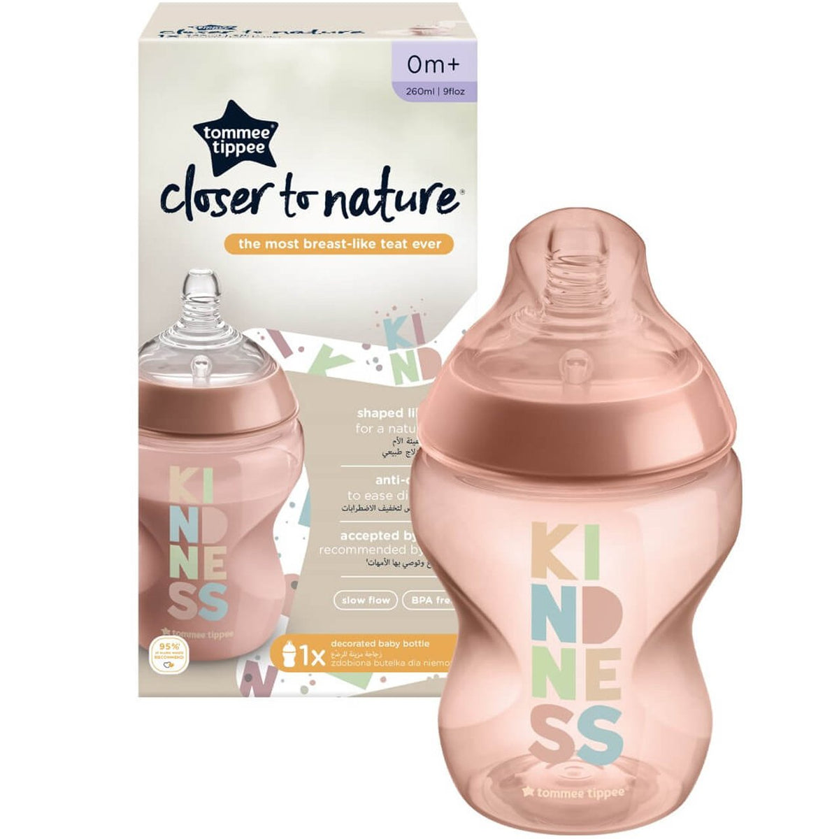 TT Bottle 260ML KINDNESS PK1 CLOSE TO NATURE