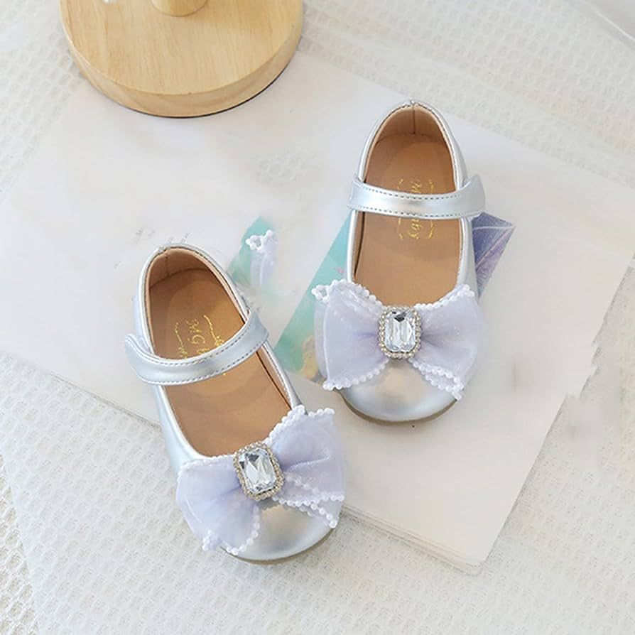 Baby Girl Silver Pearl Pumps