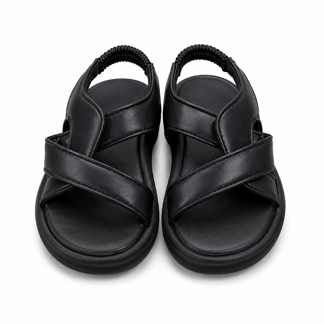 Baby Boy Black Strap sandal
