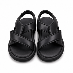 Baby Boy Black Strap sandal