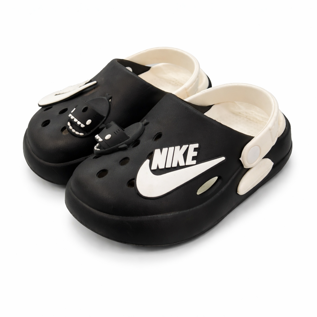 Baby Boy Black Nike Clogs