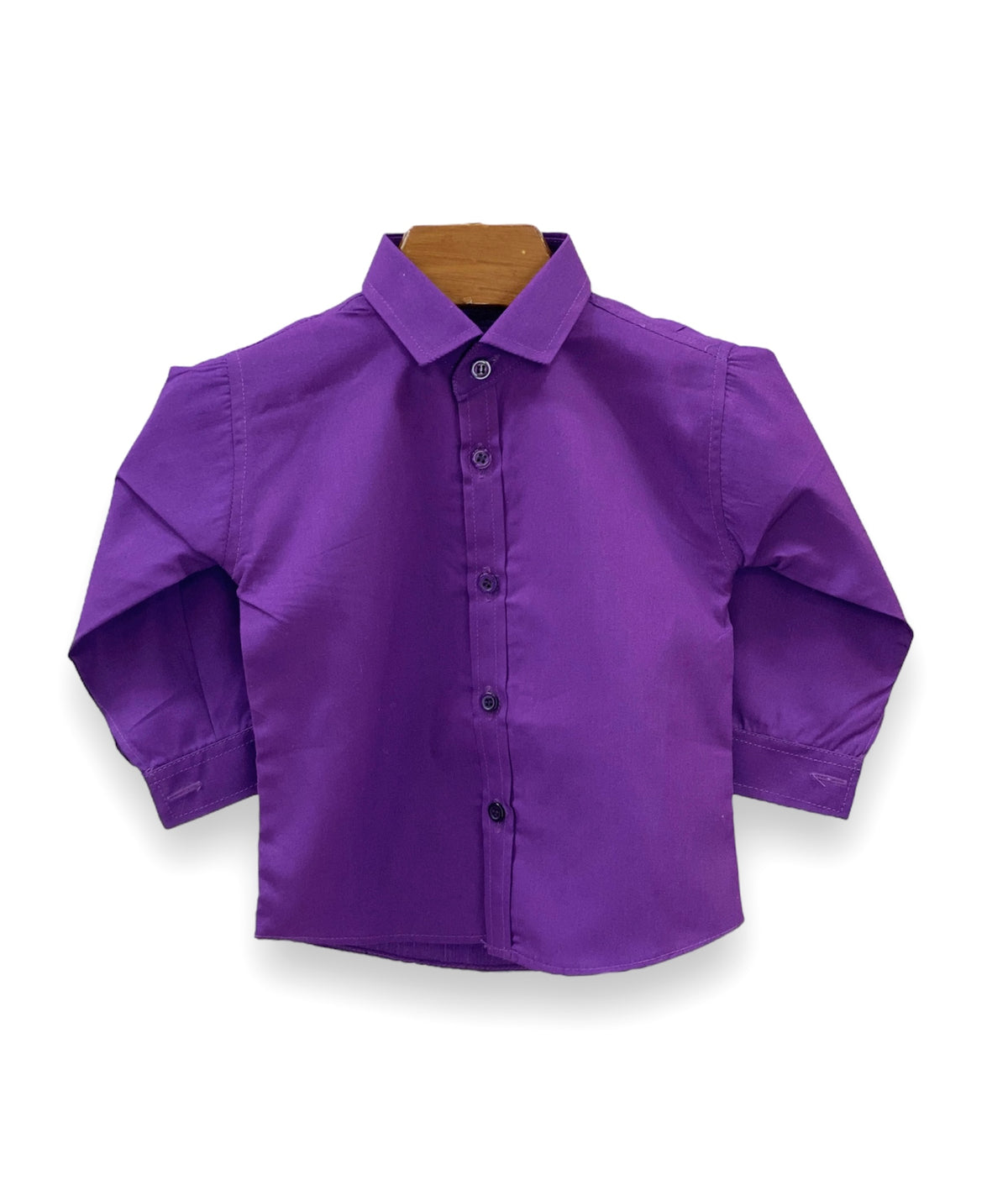 Plain Purple Formal Shirt