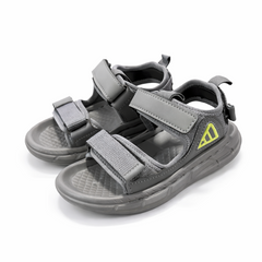 Baby Boy Grey Strap Sandals
