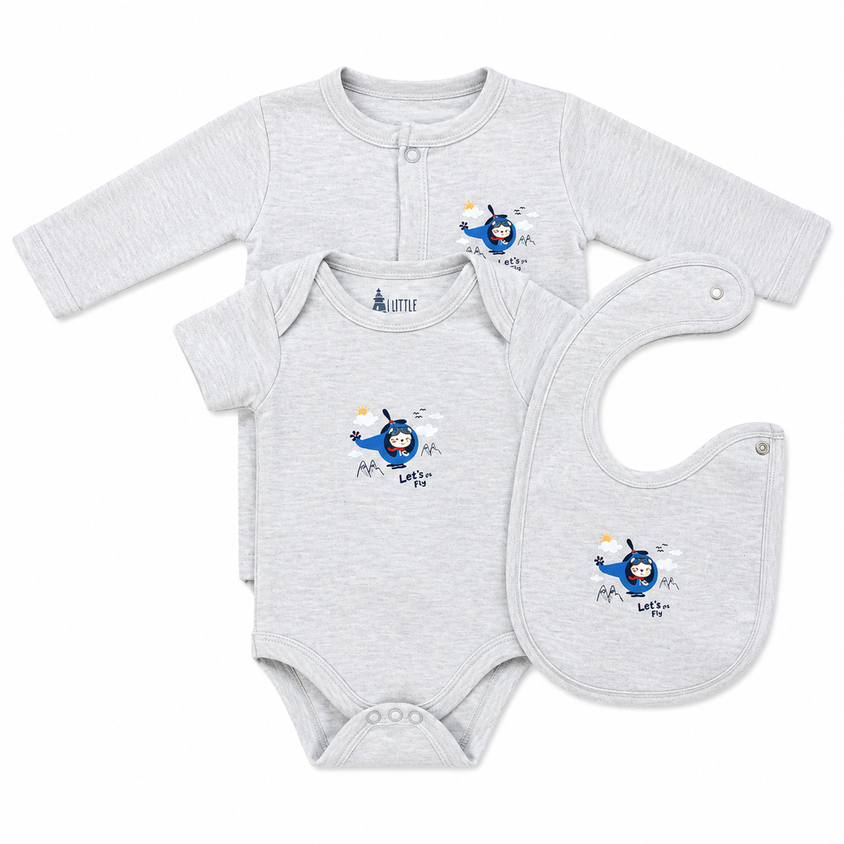 3PC Infants Baby Starter Set
