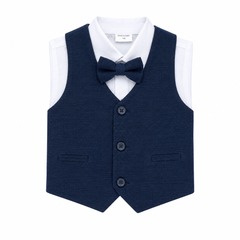 4PC Baby Boy Navy Blue Suit