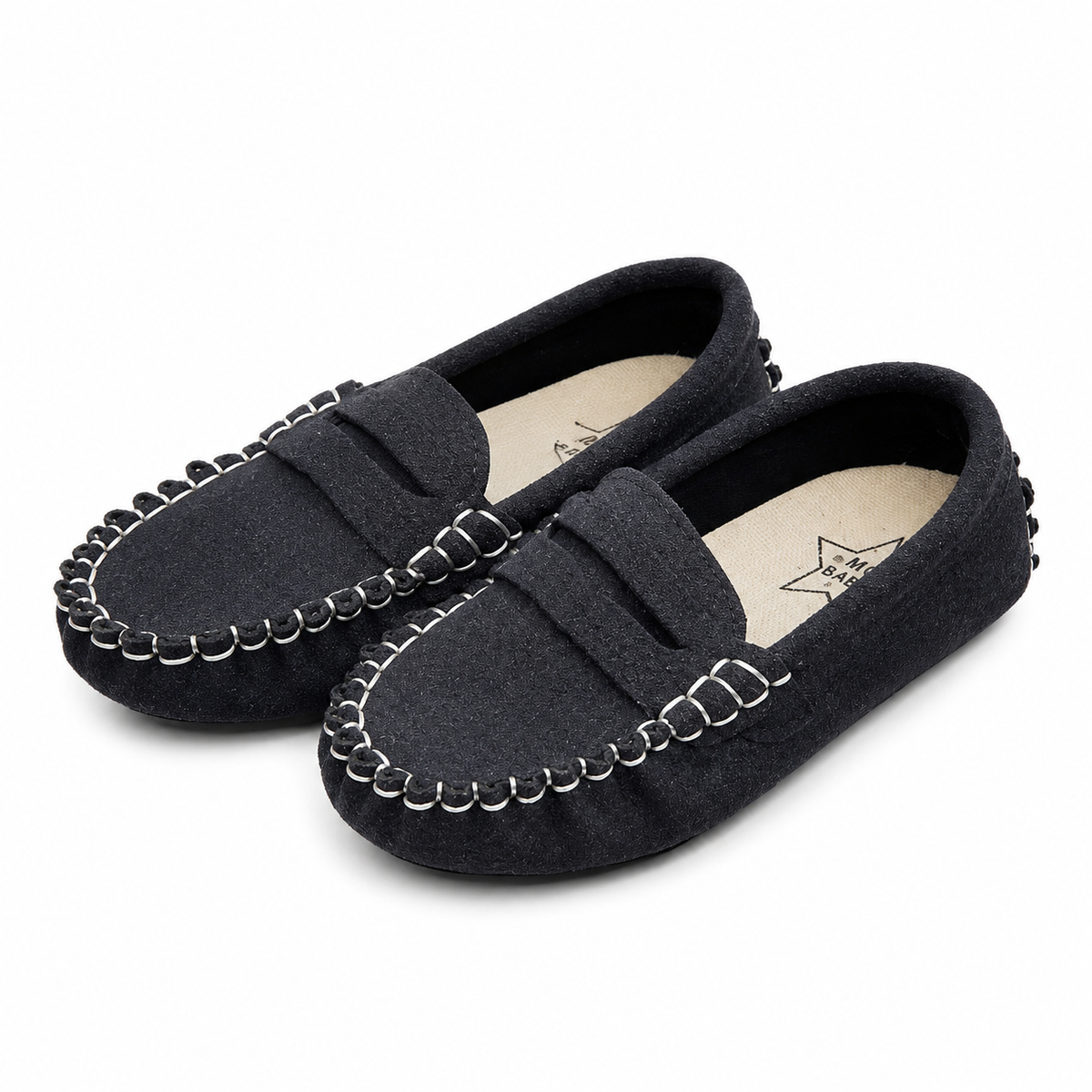 Baby Boy Navy Blue Loafers