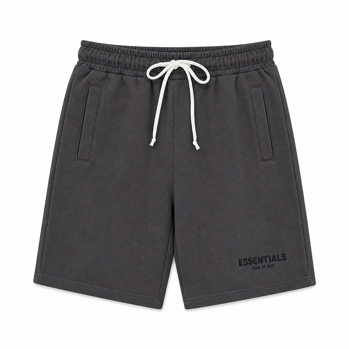 Baby Boy Round Lastic Short - Grey