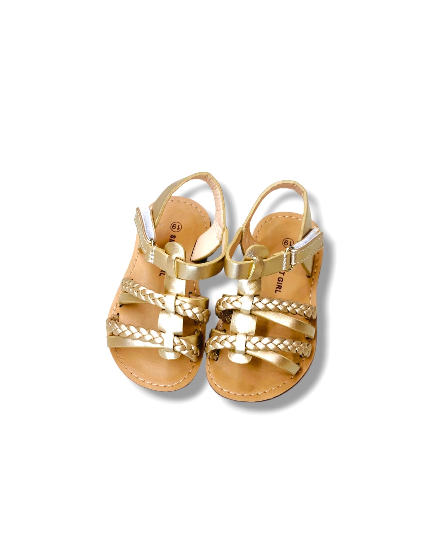 Golden Smart Baby Girl Sandal