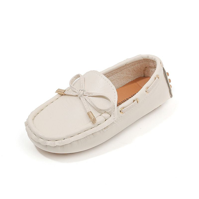 Beige Loafers