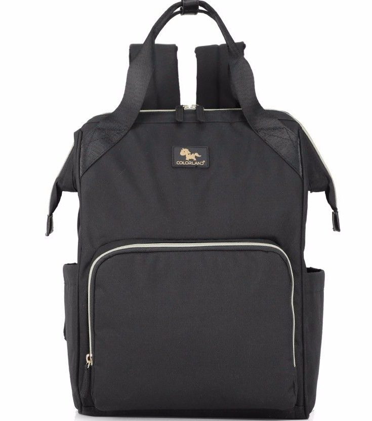 Colorland Baby Changing Backpack Black