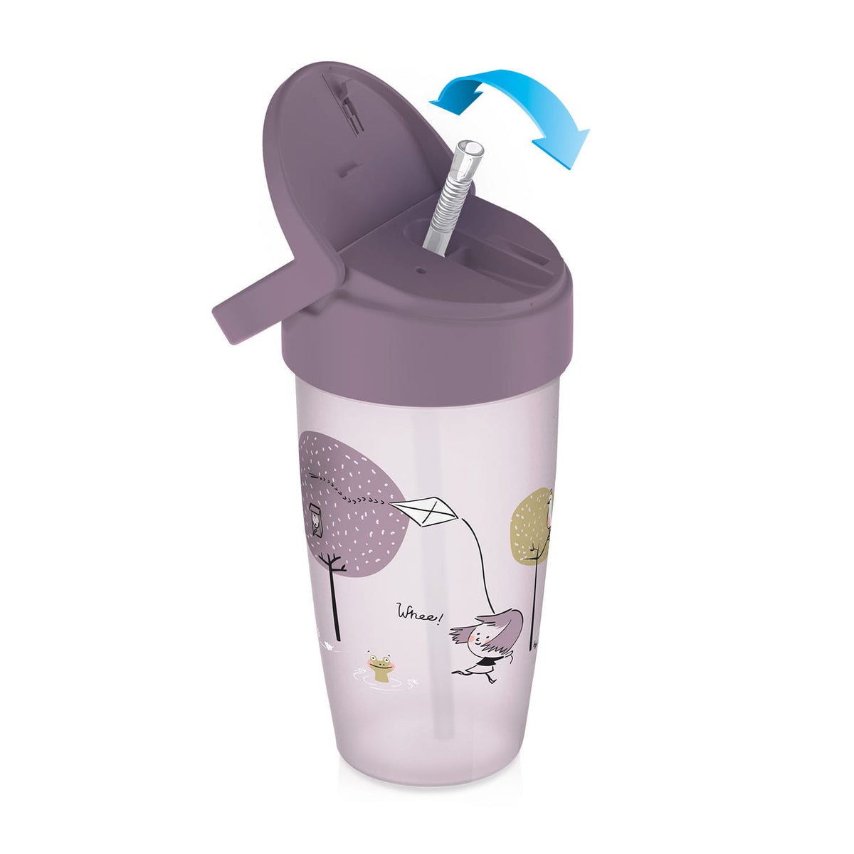 LOVI My Straw Cup ACTIVE 350ml Lovely Girl