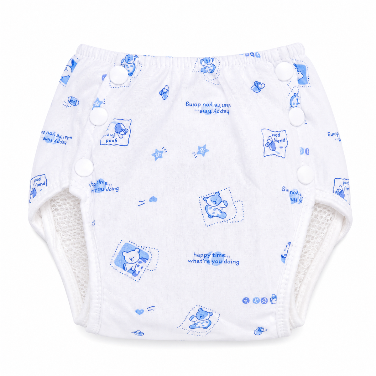 Reusable Baby Cloth Diaper | Soft Cotton Washable Training Pants