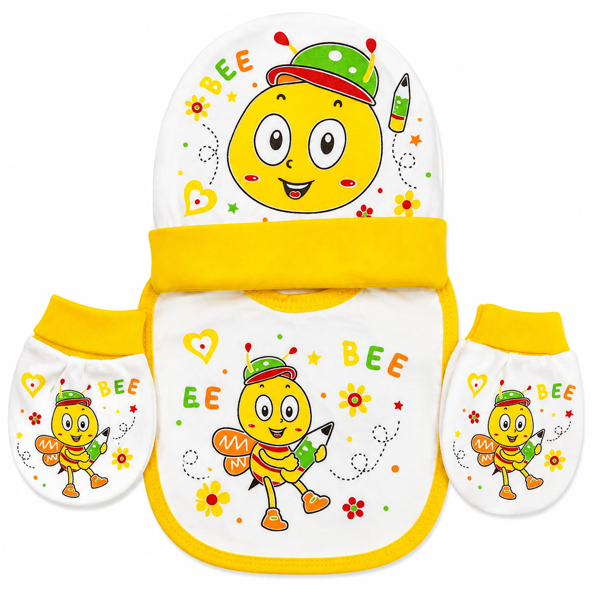 4 in 1 Yellow Bee Set