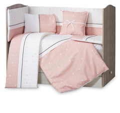 Cot Bedding Set – Pink