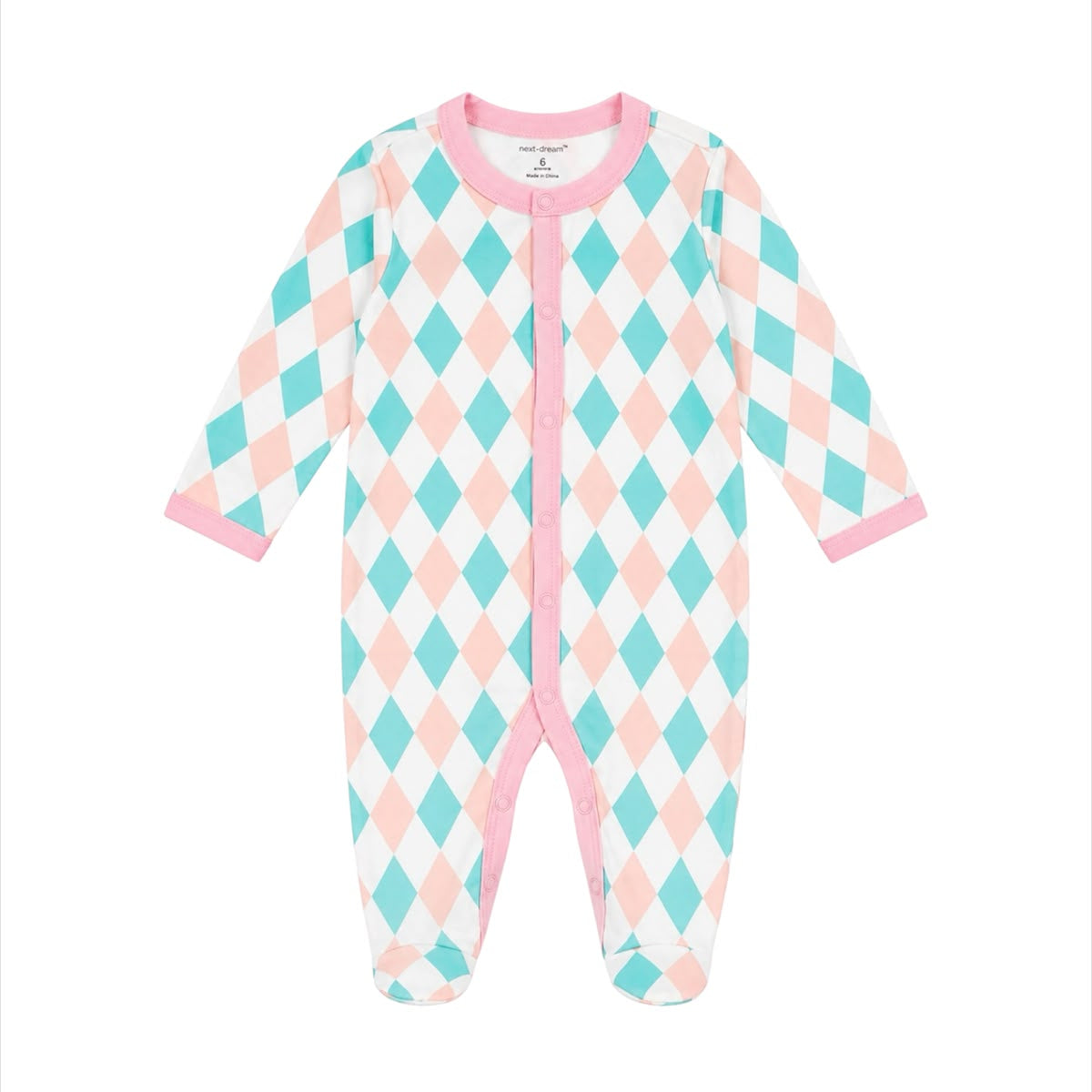 Infants Baby Girl Closed Feet Romper