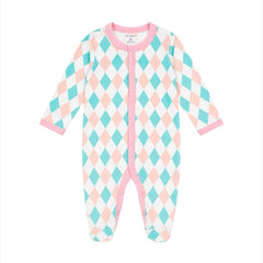 Infants Baby Girl Closed Feet Romper